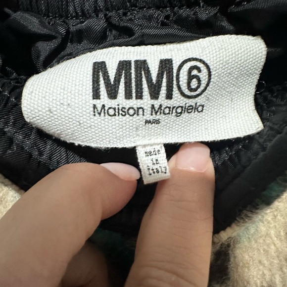 MM6 Maison Margiela Animal Print Wide Leg Pants Size 38 US 2 - Picture 4 of 7